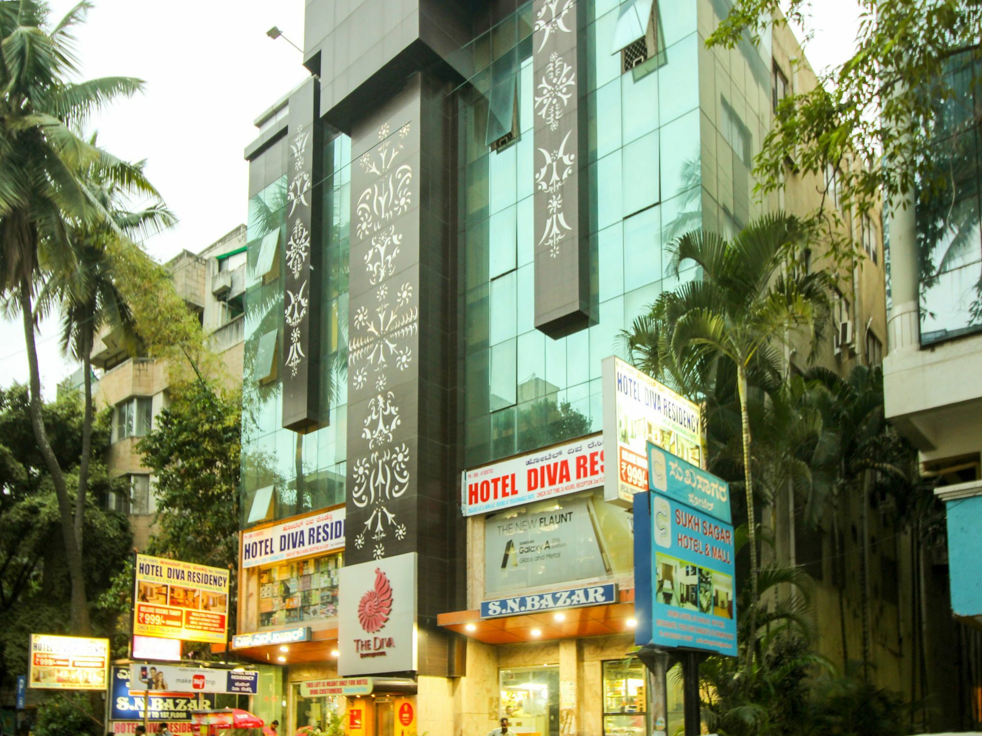 Hotel Diva Residency Bangalore Eksteriør billede